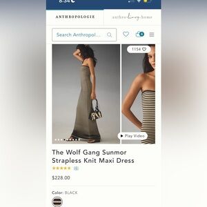 NWT The Wolf Gang Sunmor Dress Medium